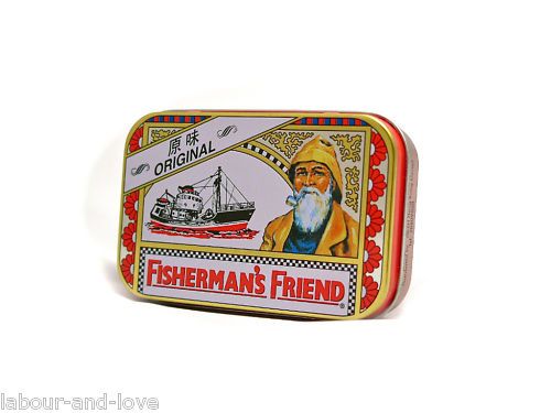 Very Rare Original* Fishermans Friend Lozenges Tin* Discontinued 