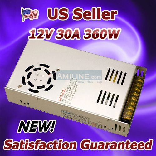 Switching Power Supply Transformer DC 12V 30A LED CCTV  