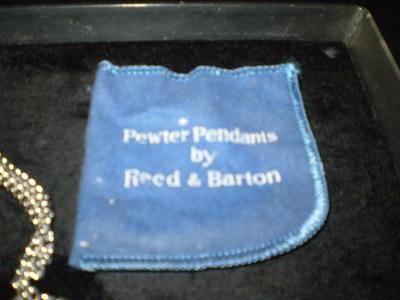 Reed & Barton, Pewter, Swan, Pendant  