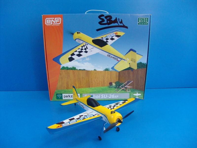 Parkzone Sukhoi SU 26xp BNF Ultra Micro RC R/C Electric Airplane 