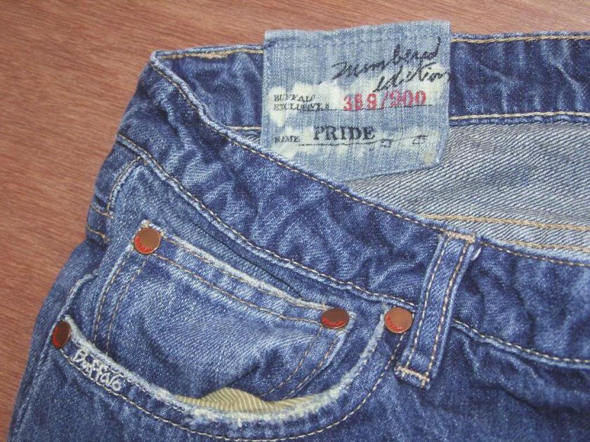 Womens Buffalo Pride Numbered Edition jeans size 32  