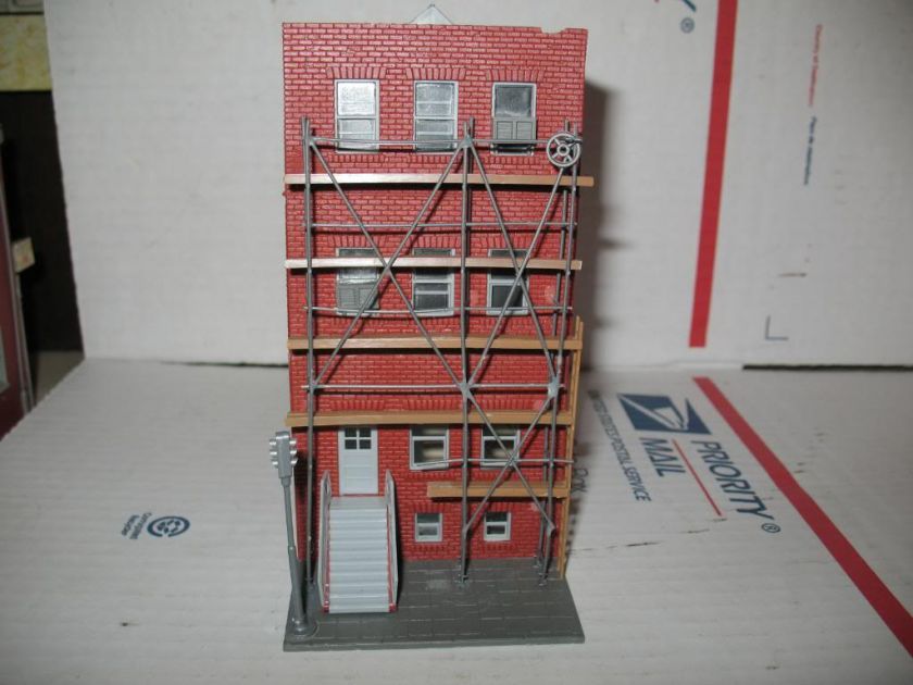 HO Scale Model Power Rileys Building Renovation Built  