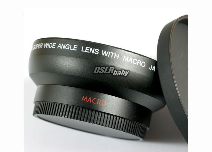 45x 62mm WIDE Angle Macro Conversion LENS 62 mm black  