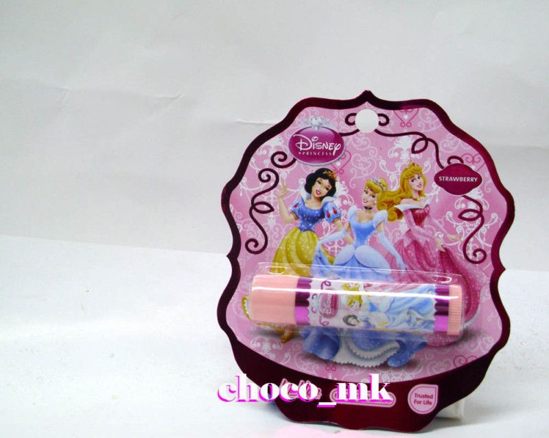 Disney Princess Lip Balm STRAWBERRY snow cinderalla  