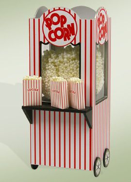 Byers Choice Popcorn Machine (230P)  