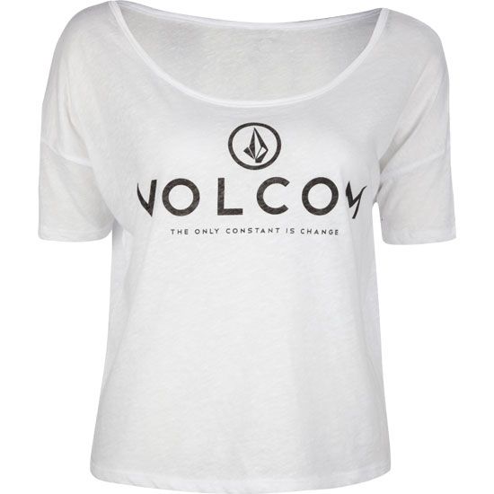 VOLCOM Constant Change Womens Crop Tee  