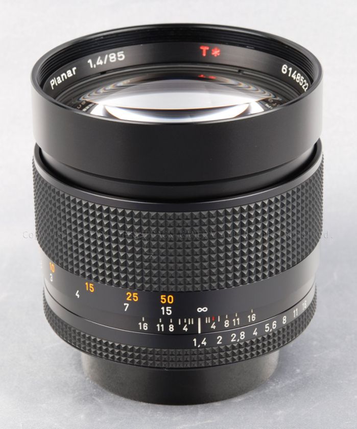   Zeiss Planar T* 85mm f/1.4 AEG 85 F1.4 85/1.4 YC Y/C #007816  