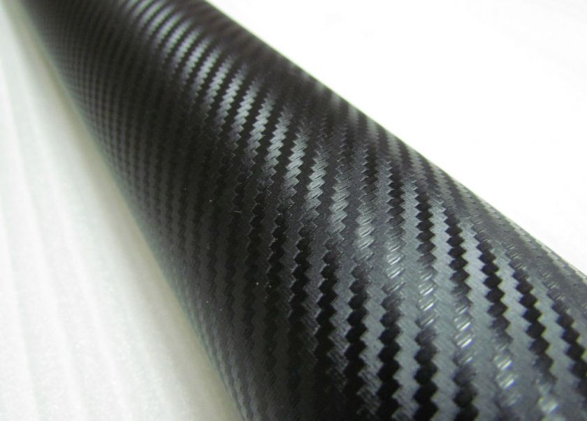 3D Flexible carbon Fiber Vinyl Sheet 50 x 60  