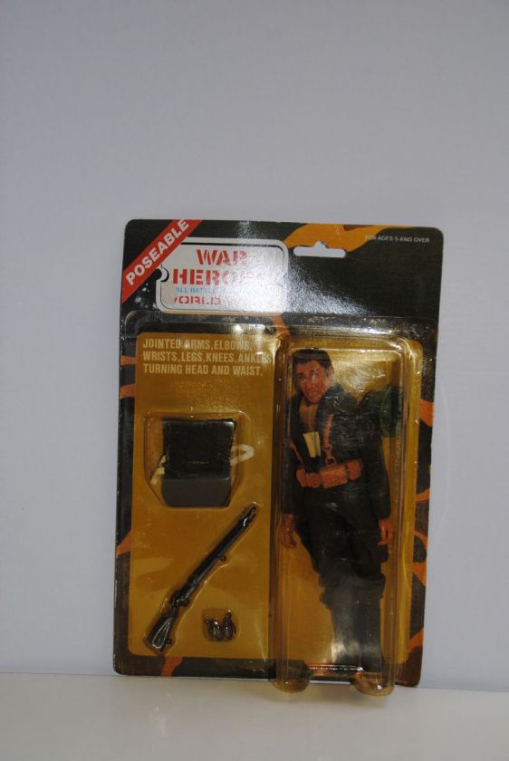 MEGO LION ROCK WW2 FIGURE CARDED WAR HEROES  #1  