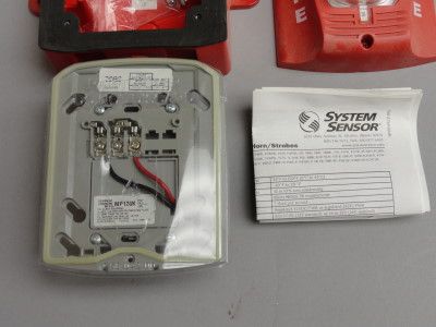 SYSTEM SENSOR SPECTRALERT OUTDOOR HORN/STROBE P2RHK 120  