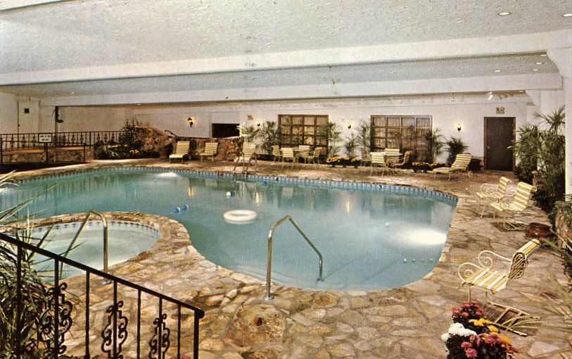 CEDAR RAPIDS IA ROOSEVELT ROYALE HOTEL INDOOR POOL REDUCED $1 TO NEW 