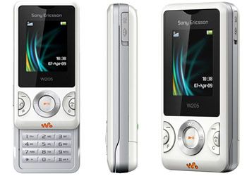 NEW UNLOCK SONY ERICSSON W205a W205 850/1900GSM WHITE  