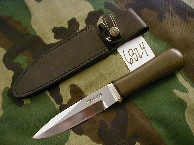 RANDALL KNIFE KNIVES NON CATALOG LARGE GAMBLER,GM,BS  