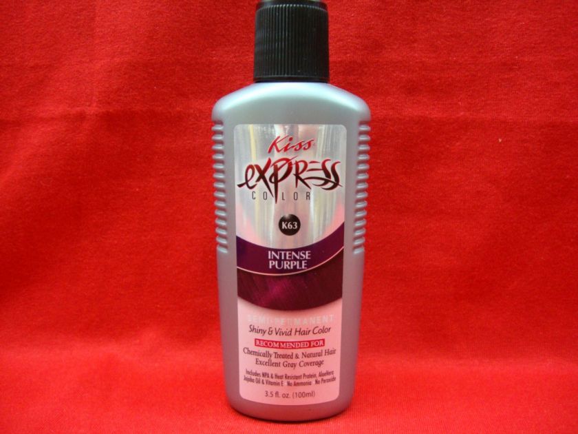 NEW KISS EXPRESS SEMI PERMANENT HAIR COLOR (ALL COLORS)  