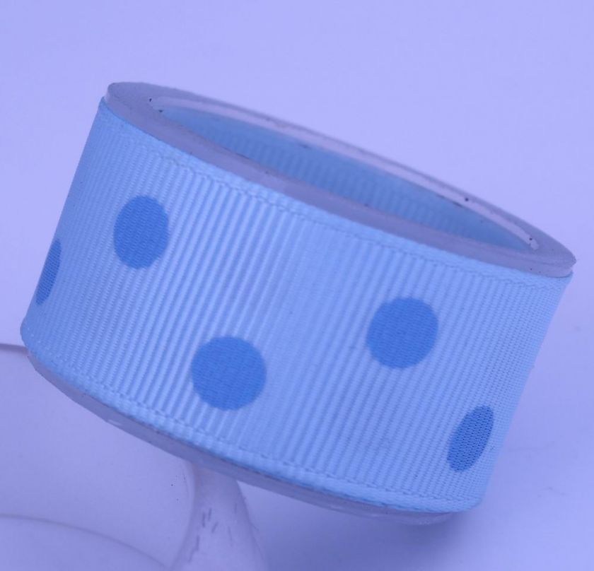 INCH 5Y GROSGRAIN RIBBON MIX DOT U PICK 12COLOR Wholesale  