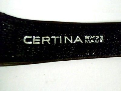   rare swiss authentic certina saddam hussein auto men s wristwatch