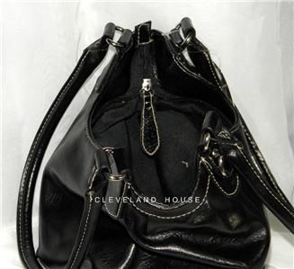 ROSETTI Glamourous CLASSIC BLACK Hobo Tote Bag Purse Satchel Hand bag 