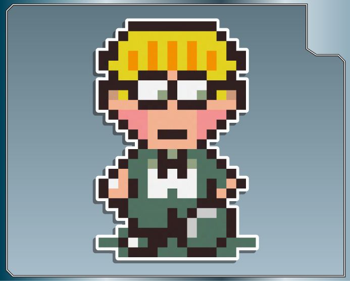 EARTHBOUND Jeff vinyl decal laptop car stickers Mother  