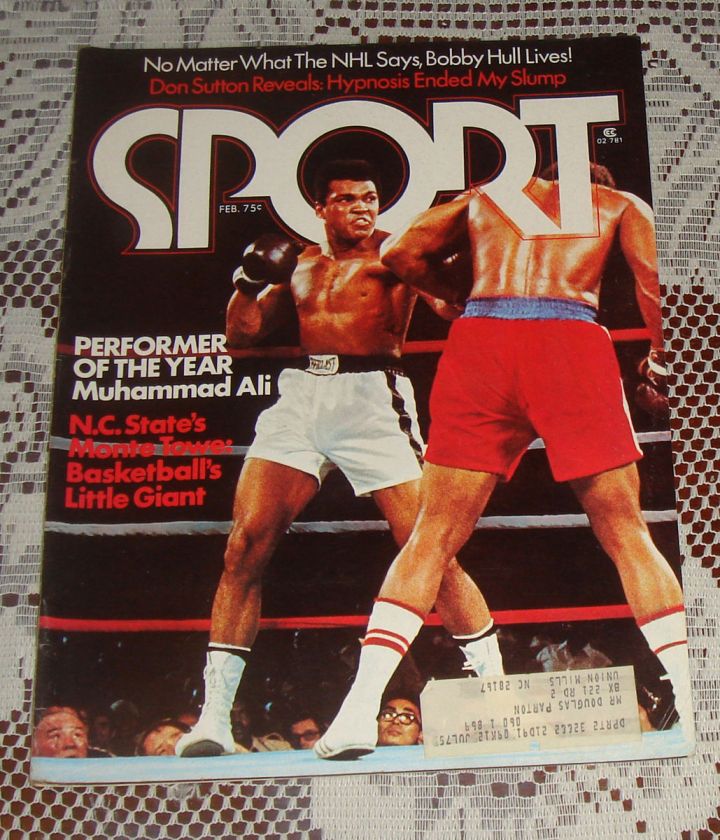 Muhammad Ali February 1975 Sport Magazine   