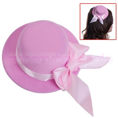 Lady Party Wedding Church DIY Fascinator Mini Top Hat  