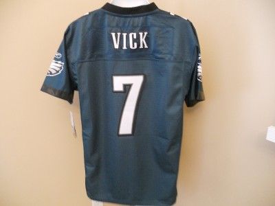 NEW MICHAEL VICK EAGLES YOUTH XLarge XL 18 20 REEBOK PREMIER SEWN 