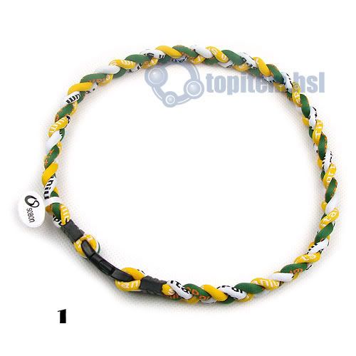 Titanium Tornado sport Necklace Baseball 16182022  