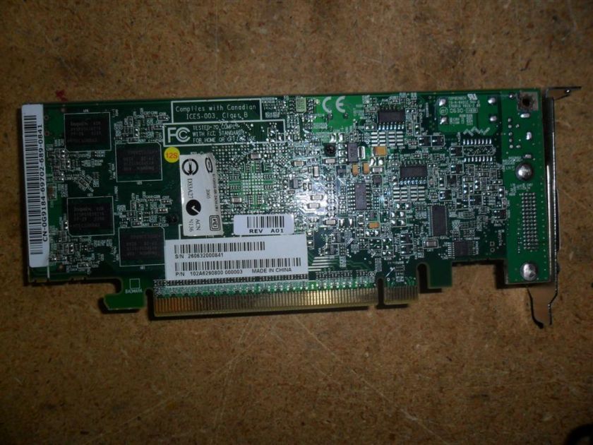 Dell ATI X600 256MB LoPro SFF Video Card PCI E G9184  