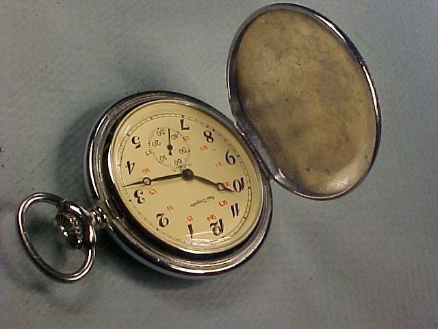 Paul Breguette 17 Jewel Pocket Watch  