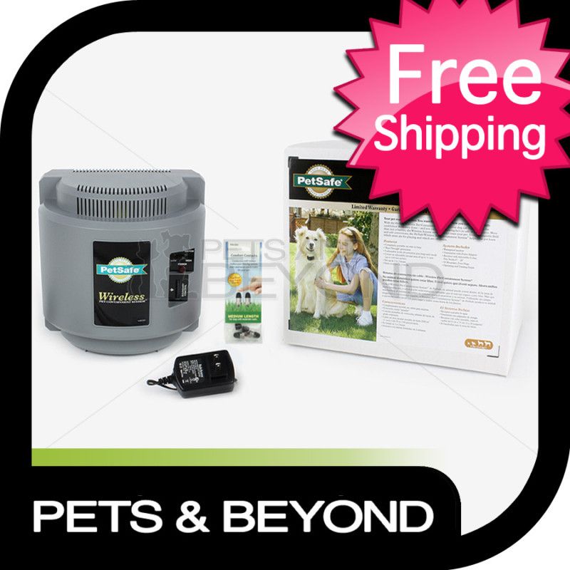 PETSAFE WIRELESS DOG FENCE CONTAINMENT PIF 300 + IF 100  