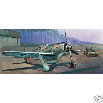 FOCKEWULF FW 190A8 WITH KUBELWAGEN 1/72 Academy 2213  