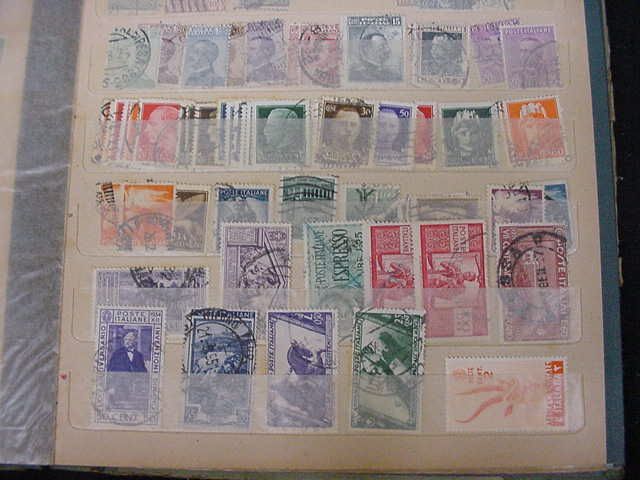 WORLDWIDE COLLECTION MINT USED STAMPS STOCK BOOK EARLY MID +++  