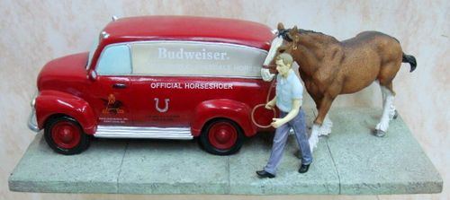 ANHEUSER BUSCH Clydesdale Official Horseshoer CLYD14  