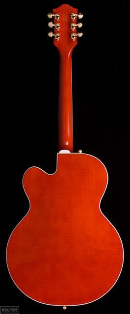 GRETSCH CHET ATKINS G6120 HOLLOWBODY ELECTRIC GUITAR ORANGE FREE 