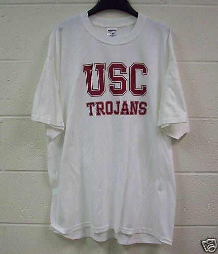 USC TROJANS SHIRT BY RED OAK SIZE MENS 2XL  