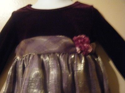 GIRL18 M CHRISTMAS DRESS HOLIDAY VELOUR BROOKE LINDSAY