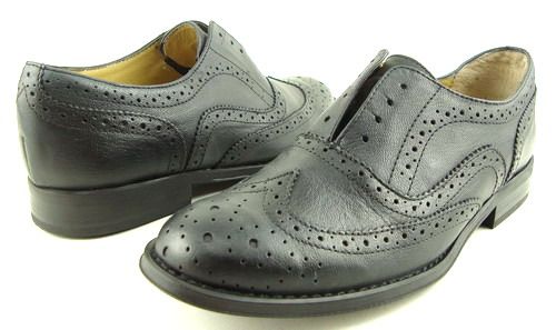 STEVEN MELANEE Black Womens Shoes Oxford 8.5  