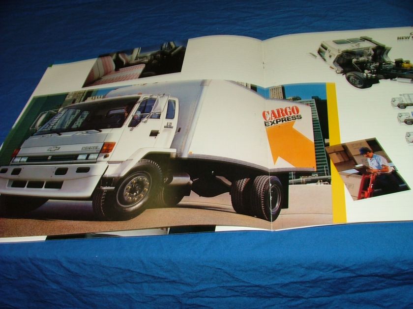 1986 Chevy Sales Brochure Chevy Trucks TiltMaster  