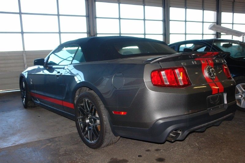 2011 Mustang Shelby GT 500 SVT Performance Convertible 4K Mi DAMAGED 