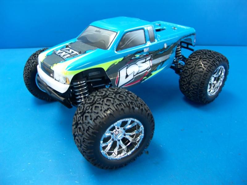 Team Losi XXL 1/8 Scale R/C RC Nitro Monster Truck REPAIR DX3S 2.4GHz 