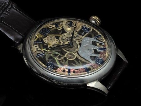   IWC INTERNATIONAL WATCH Co SCHAFFHAUSEN Skeleton Watch AFRICAN MOTIVES