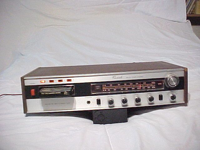 Vintage Candle solid state stereo 8 track Tape player  