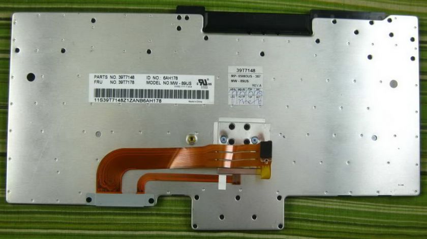 IBM/Lenovo ThinkPad Keyboard T60 T60p R60 R60e 39T7148  