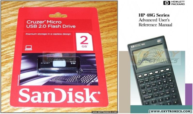 HP 48G 49G 50G Sandisk Drive 2GB Advance User Manual  