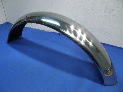 1970s Stainless Front Fender Triumph BSA Norton D133  