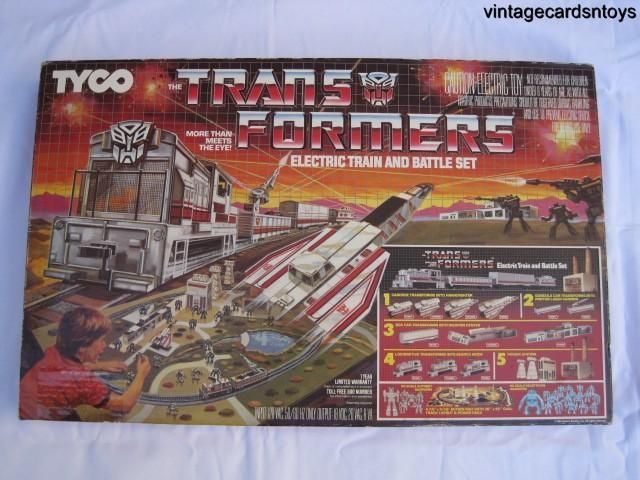 TRANSFORMERS G1 ELECTRIC TRAIN AND BATTLE SET MISB AFA?  