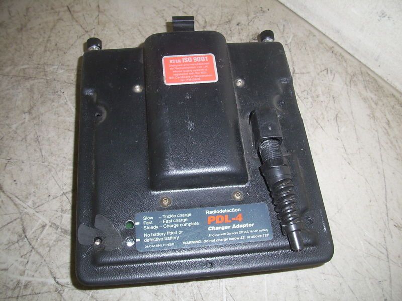 RADIODETECTION PDL 4 CHARGER ADAPTER PDL4 10/CA1894 INT  