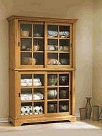 Sliding door China Cupboard PLANS, kitchen, pantry S  