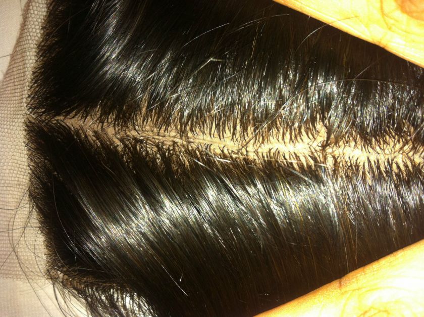   Closure   Virgin Hair   Grade AAA*   (Most Natural looking)  