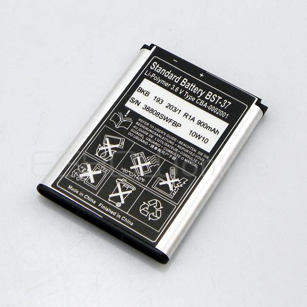 BST 37 Battery 900mAh For Sony Ericsson W350 D750i Z525  