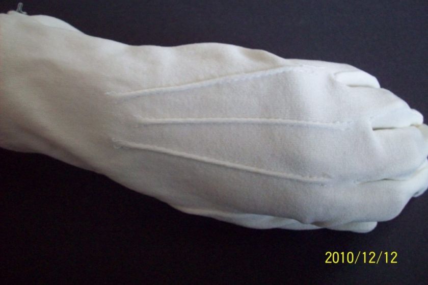 Vintage Women White Gloves 50s 60s  